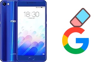 Como excluir a conta do Google em Meizu M3x