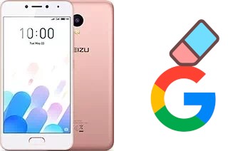 Como excluir a conta do Google em Meizu M5c