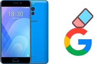 Como excluir a conta do Google em Meizu M6 Note