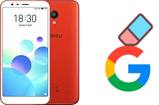 Como excluir a conta do Google em Meizu M8c