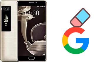 Como excluir a conta do Google em Meizu Pro 7 Plus