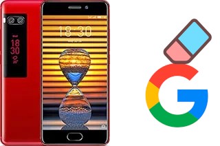 Como excluir a conta do Google em Meizu Pro 7