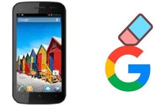 Como excluir a conta do Google em Micromax A110Q Canvas 2 Plus