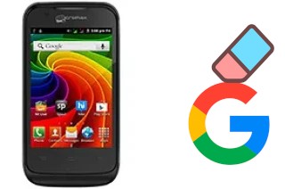 Como excluir a conta do Google em Micromax A28 Bolt