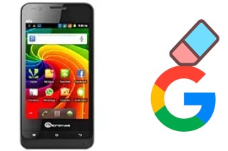 Como excluir a conta do Google em Micromax A73