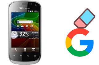 Como excluir a conta do Google em Micromax A75