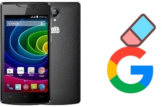 Como excluir a conta do Google em Micromax Bolt D320