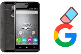 Como excluir a conta do Google em Micromax Bolt S301