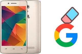 Como excluir a conta do Google em Micromax Bharat 2+