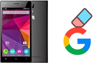 Como excluir a conta do Google em Micromax Canvas xp 4G Q413