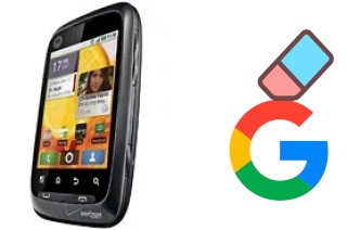 Como excluir a conta do Google em Motorola CITRUS WX445