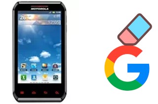 Como excluir a conta do Google em Motorola XT760