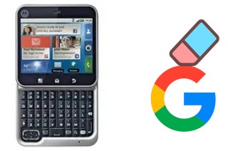 Como excluir a conta do Google em Motorola FlipOut