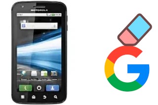 Como excluir a conta do Google em Motorola ATRIX 4G