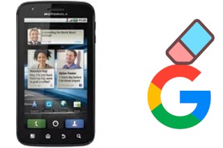 Como excluir a conta do Google em Motorola ATRIX