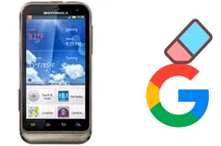 Como excluir a conta do Google em Motorola DEFY XT XT556