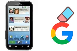 Como excluir a conta do Google em Motorola DEFY