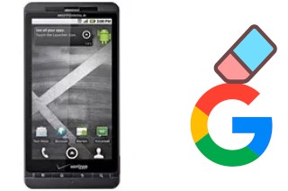 Como excluir a conta do Google em Motorola DROID X