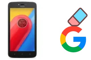 Como excluir a conta do Google em Motorola Moto C 4G