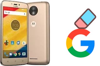 Como excluir a conta do Google em Motorola Moto C Plus