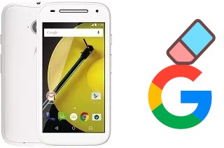 Como excluir a conta do Google em Motorola Moto E Dual SIM (2nd gen)