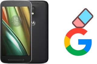 Como excluir a conta do Google em Motorola Moto E3 Power