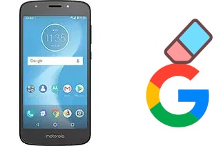 Como excluir a conta do Google em Motorola Moto E5 Cruise