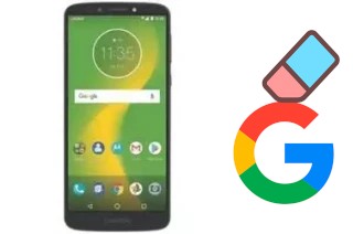 Como excluir a conta do Google em Motorola Moto E5 Supra