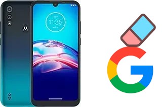 Como excluir a conta do Google em Motorola Moto E6s (2020)