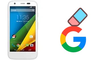 Como excluir a conta do Google em Motorola Moto G 4G