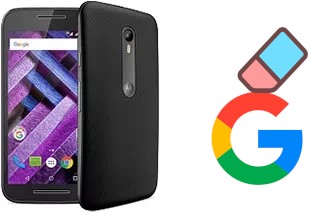 Como excluir a conta do Google em Motorola Moto G Turbo Edition