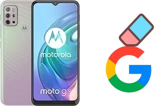 Como excluir a conta do Google em Motorola Moto G10