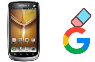 Como excluir a conta do Google em Motorola MOTO MT870