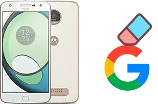 Como excluir a conta do Google em Motorola Moto Z Play