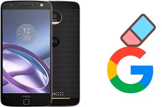 Como excluir a conta do Google em Motorola Moto Z