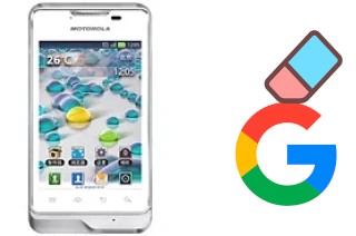 Como excluir a conta do Google em Motorola Motoluxe XT389