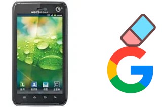 Como excluir a conta do Google em Motorola MT917