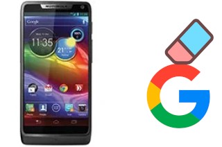 Como excluir a conta do Google em Motorola RAZR M XT905