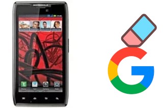 Como excluir a conta do Google em Motorola RAZR MAXX