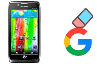 Como excluir a conta do Google em Motorola RAZR V MT887