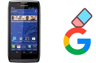 Como excluir a conta do Google em Motorola RAZR V XT885