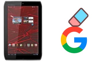 Como excluir a conta do Google em Motorola XOOM 2 Media Edition 3G MZ608