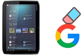 Como excluir a conta do Google em Motorola XOOM 2 MZ615