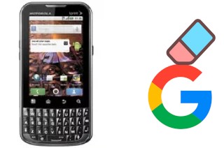 Como excluir a conta do Google em Motorola XPRT MB612