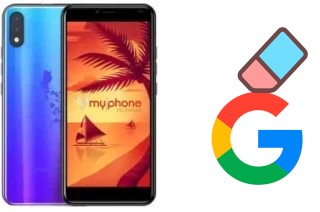 Como excluir a conta do Google em MyPhone myXi1