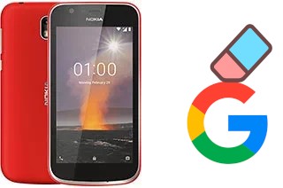 Como excluir a conta do Google em Nokia 1