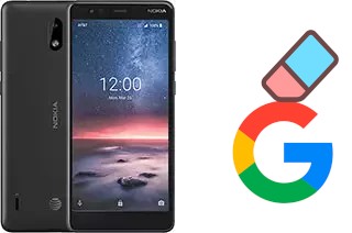 Como excluir a conta do Google em Nokia 3.1 A