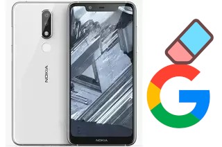 Como excluir a conta do Google em Nokia 5.1 Plus