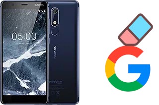 Como excluir a conta do Google em Nokia 5.1