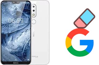 Como excluir a conta do Google em Nokia 6.1 Plus (Nokia X6)